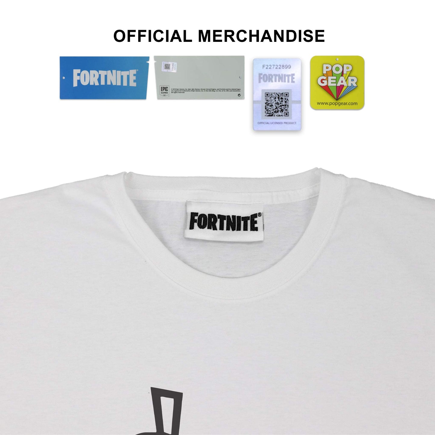 Fortnite herr Fortnite Durr Burger Herren-t-shirt Weiß T-shirt