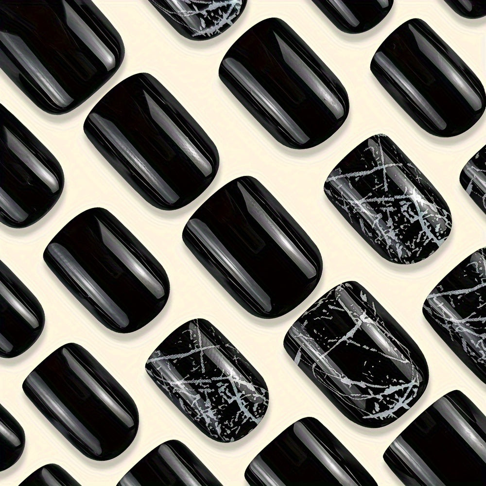 Wear A Short Finished Product Black And White Crack