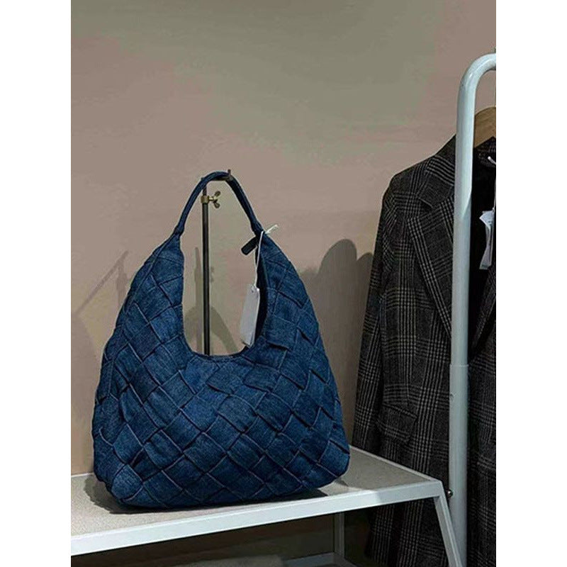 Bags Retro Denim Bag Casual Large Capacity
