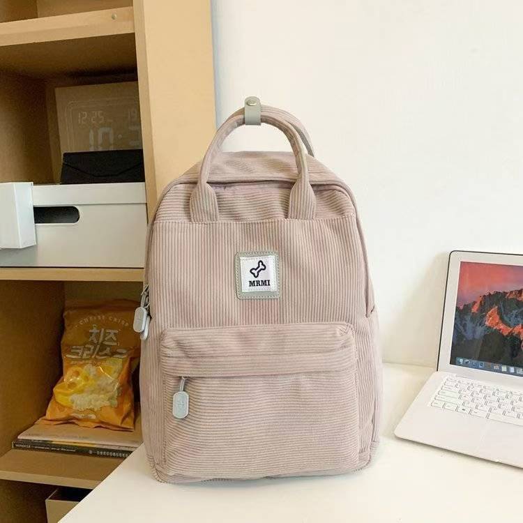 College Student Retro Hand-carrying Backpack Simple Fashion Backpack