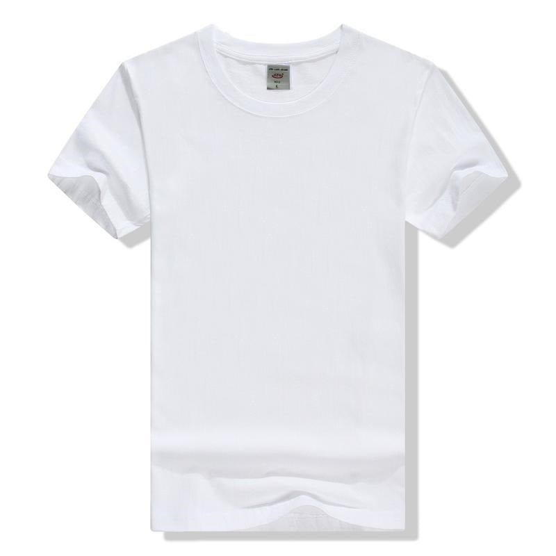 Cotton Round Neck T-shirt Custom Advertising Shirt