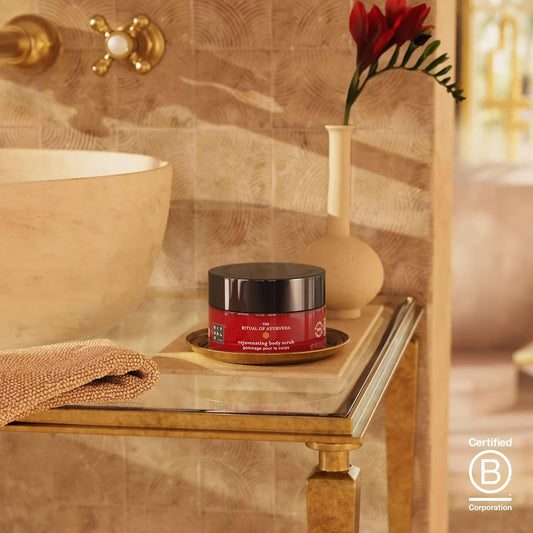 RITUALS Body Scrub the Ritual of Ayurveda – Exfoliante Corporal Con Sal Rosa De Punjab Y Aceite De Almendras Dulces – 94% De Ingredientes De Origen Natural – 300 G