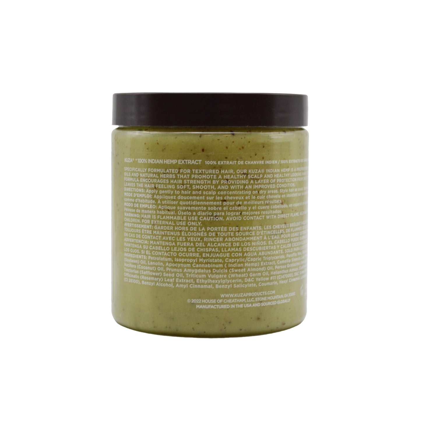 kuza 100% Indiase hennep haar- en hoofdhuidbehandeling 18 oz