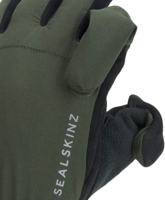 Sealskinz Stanford Vattentät Sporthandske Med Foder För Alla Väder, Olivgrön/Svart, L