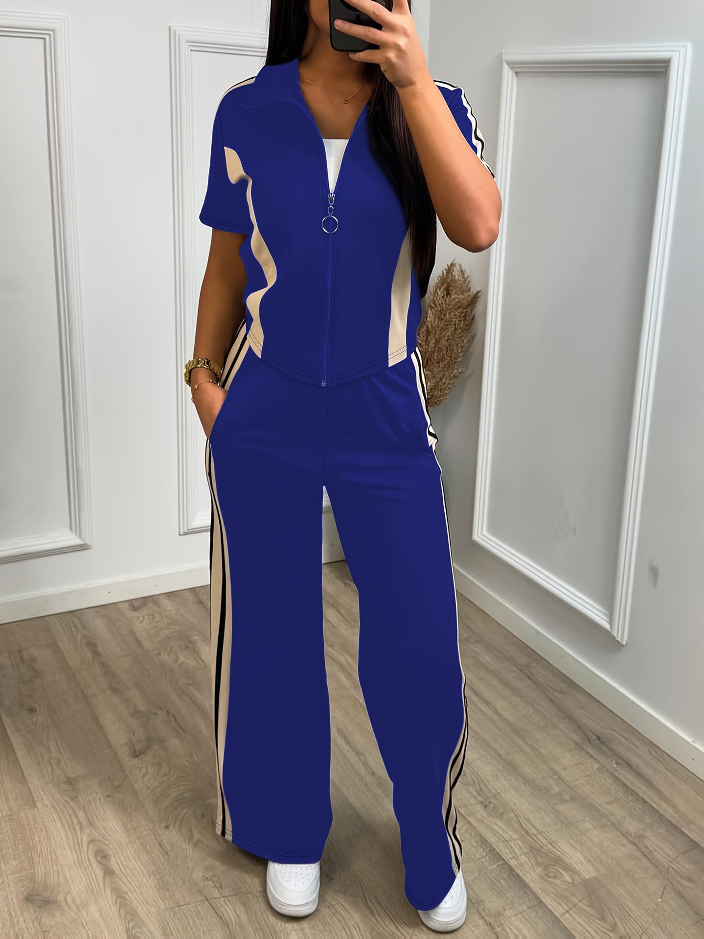 SpringSummer Womens Everyday Commute Set Casual