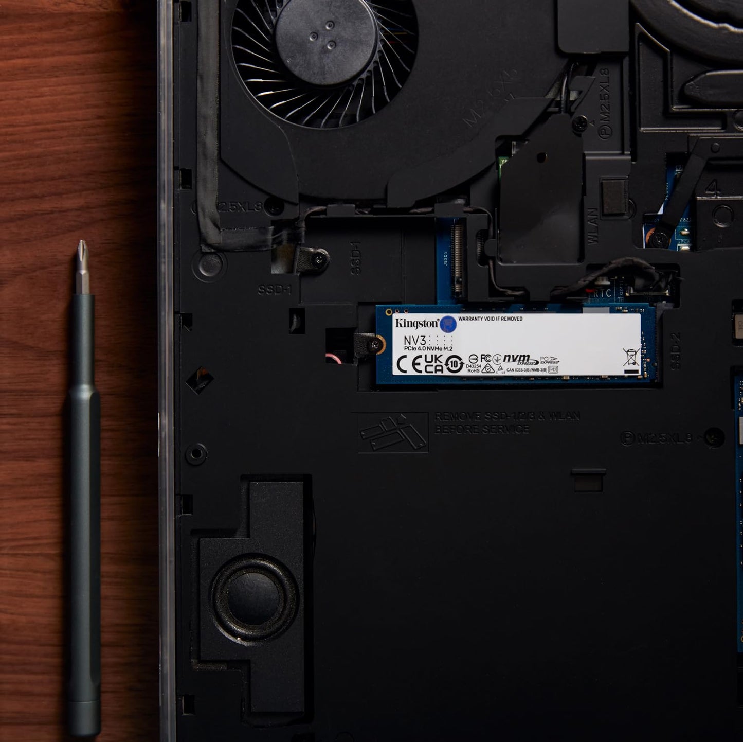 Kingston NV3 NVMe PCIe 4.0 Intern SSD 1 TB M.2 2280-SNV3S/1000G
