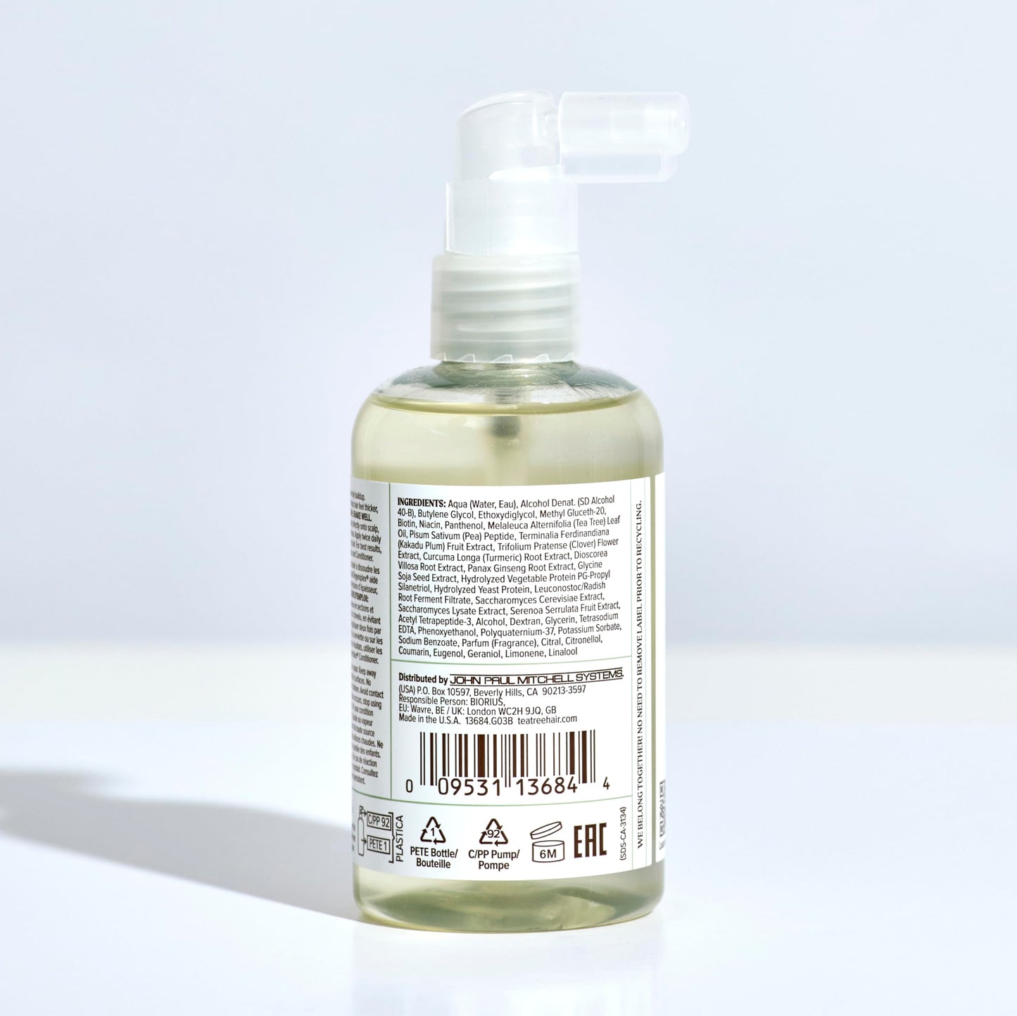 Paul Mitchell te träd hårbotten vård anti-uttömning tonic, 100 ml