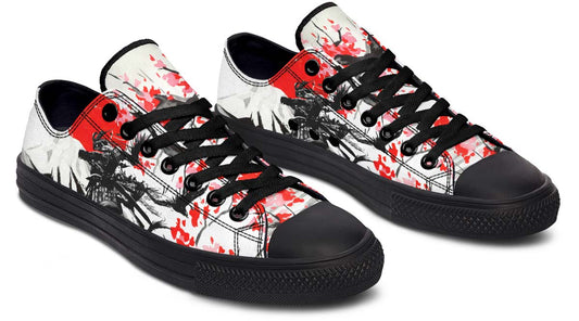 Fashion Print Couple Low-Top Canvas Shoes