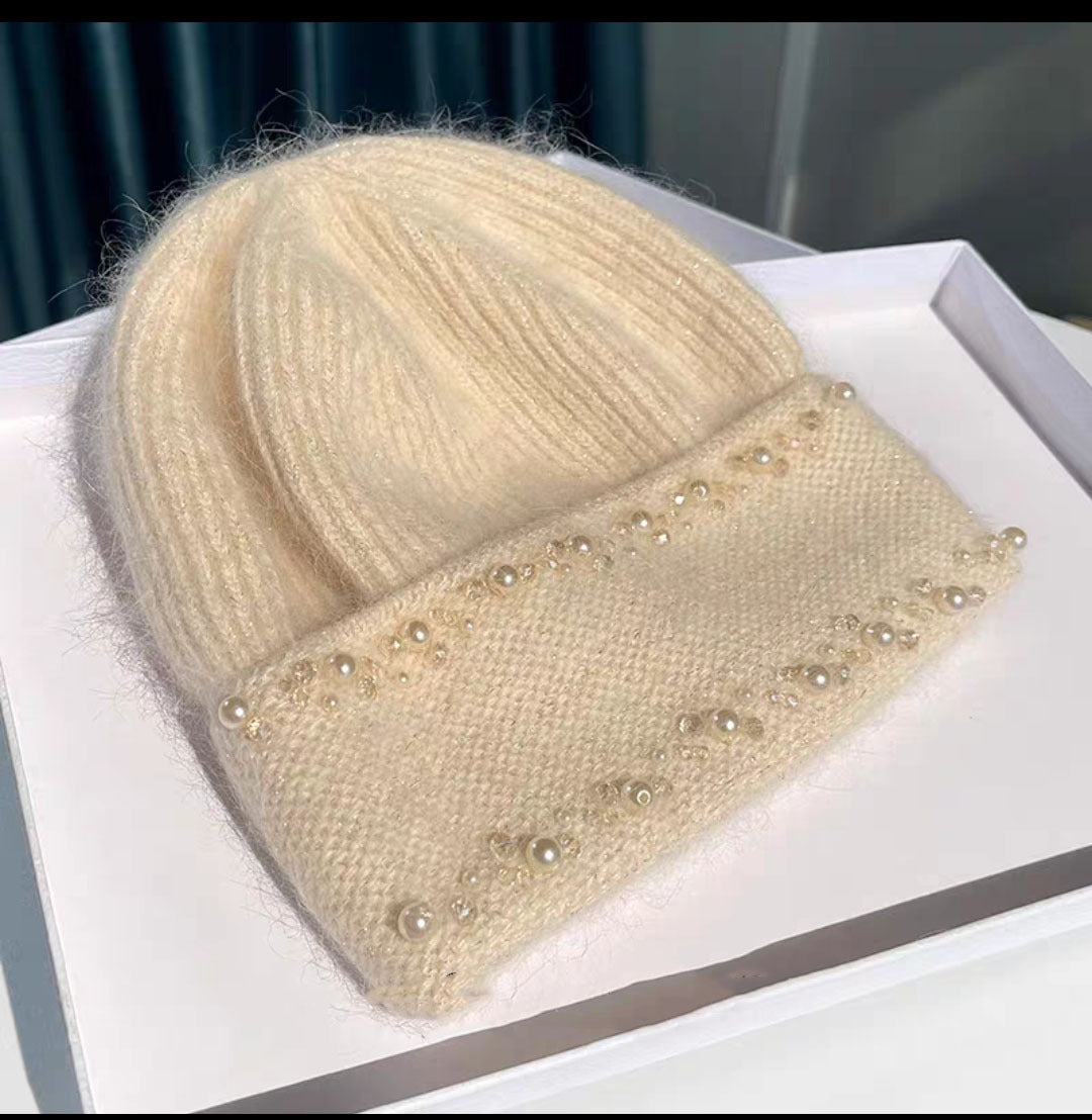 Women's Winter Blended Warm Knitting Wool Hat