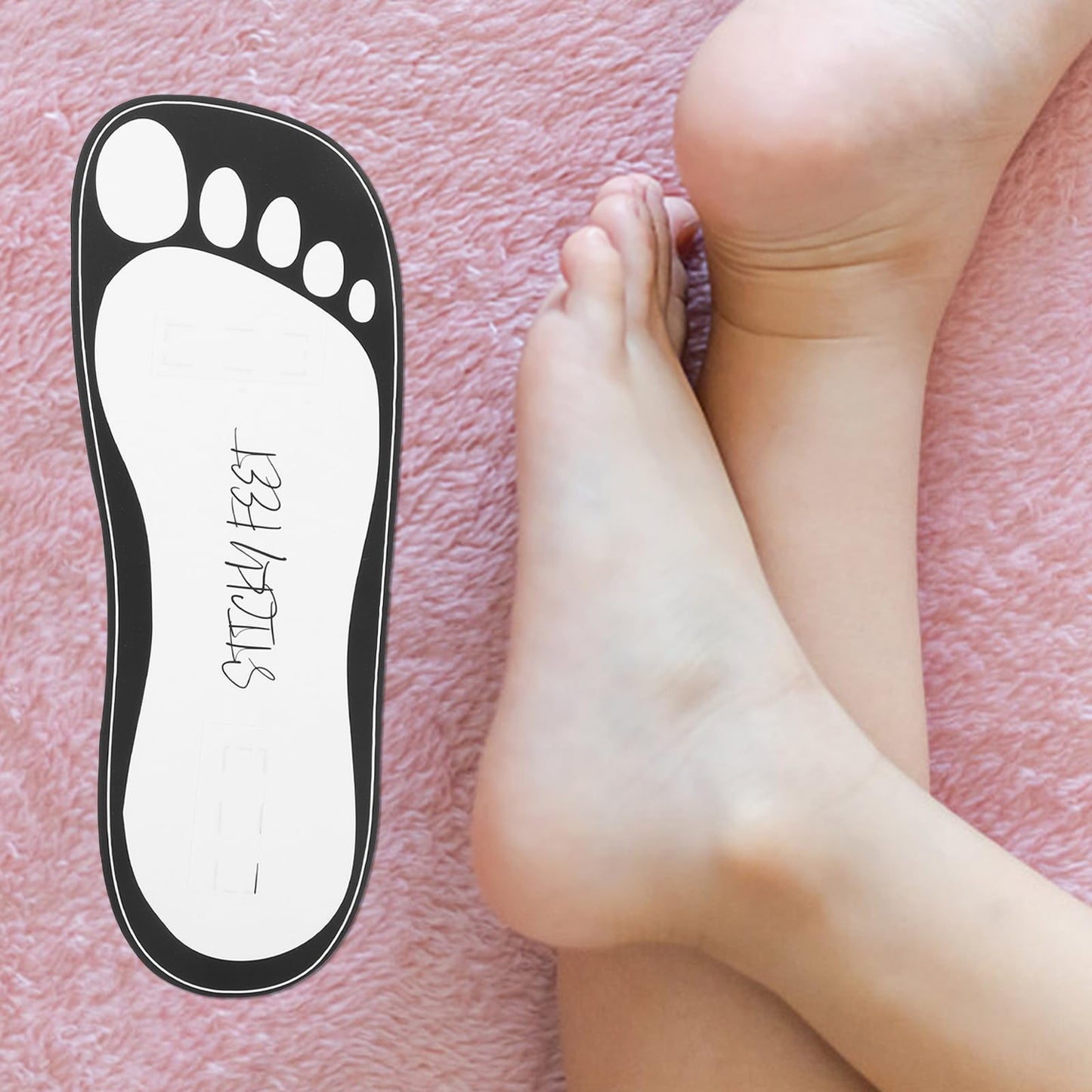 NIYANGLE 25 par fotskydd för solbränna: Självhäftande fotskydd för för spraytanning - Klibbiga fottillbehör för salong och hemmabruk