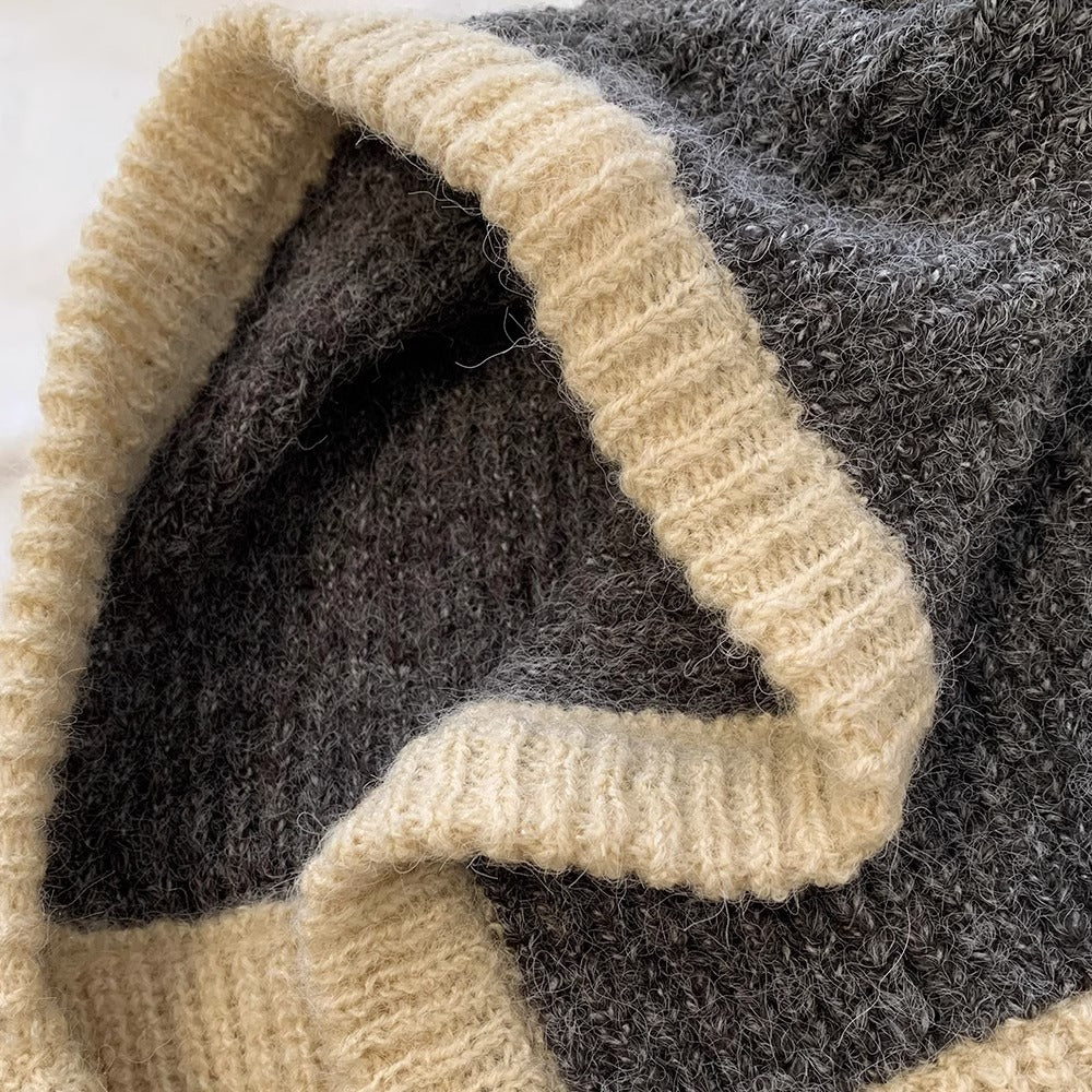 Autumn And Winter Warm Scarf Integrated Ear Protection Knitting Cold-proof Woolen Cap