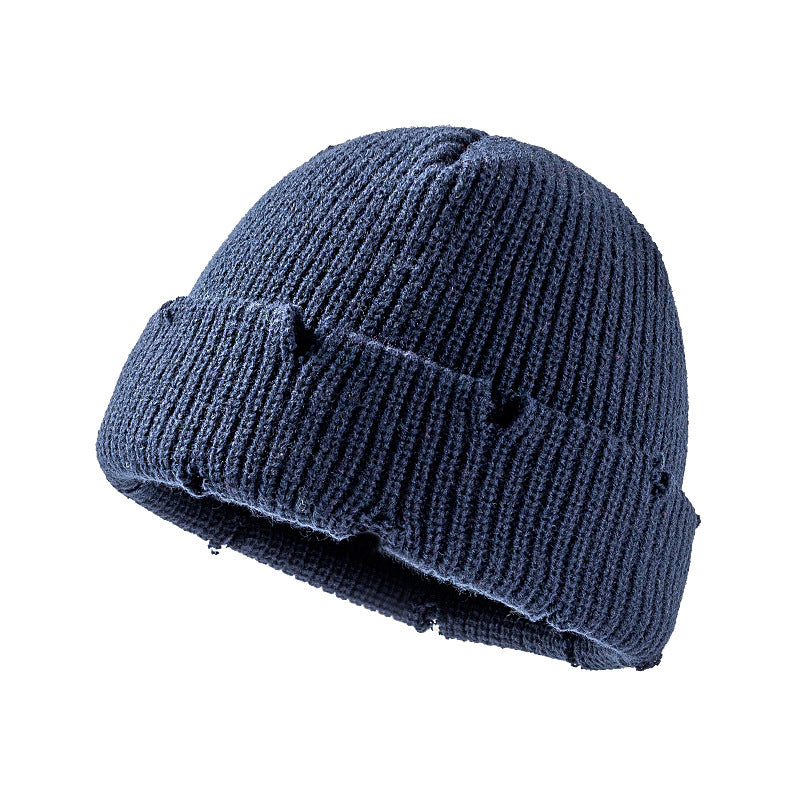 Men's Short Dome Korean Style Knitted Hat
