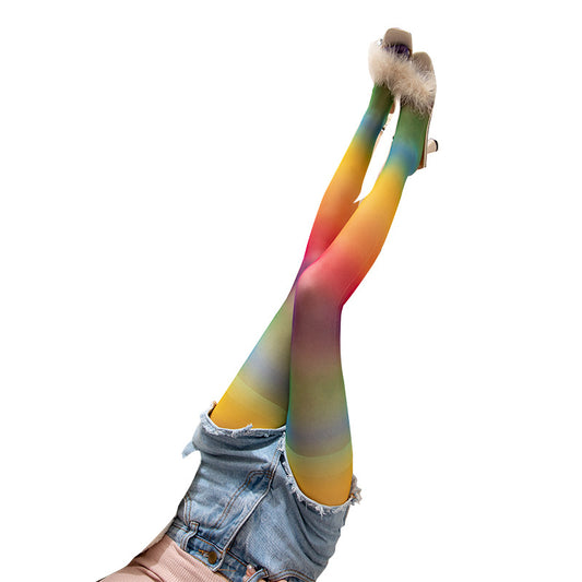 Japanese Rainbow Socks For Women