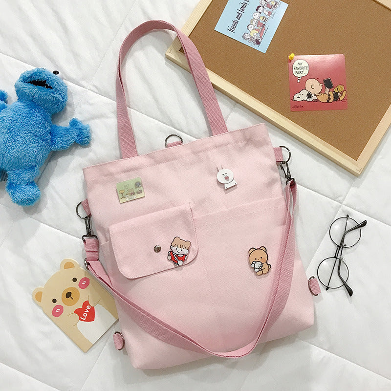 Three-pocket Large-capacity Student Tutoring Bag