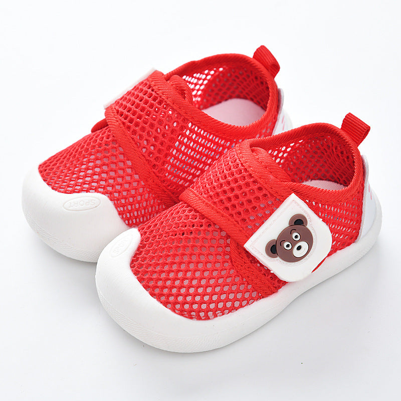 Summer Toddler Baby Non-slip Soft Bottom Infant Mesh Surface Shoes