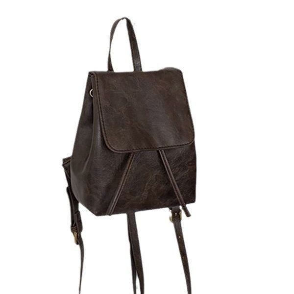 Vintage PU Soft Leather Textured Versatile Shoulder Bag
