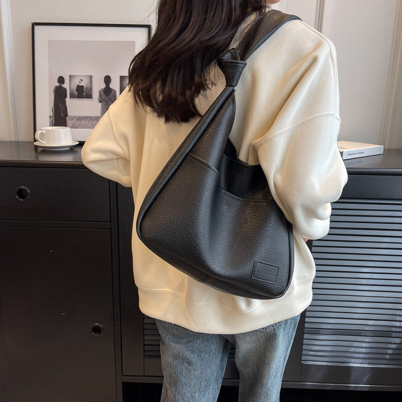 Single Retro Large Capacity Commuter Textured Mother And Child Bag