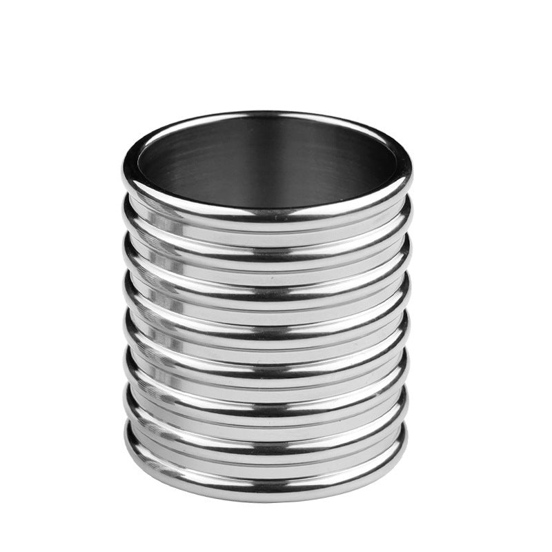Metal Stainless Steel Tie Stretch Ring For Men