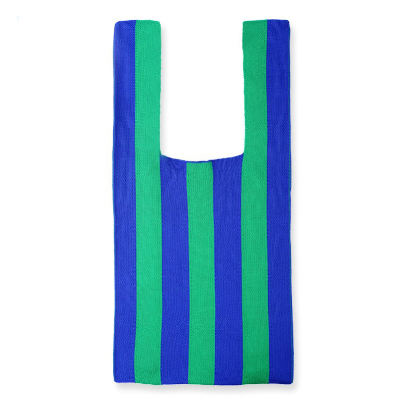 Creative And Simple Vest Shape Woolen Knitted Handbag