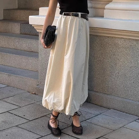 Ins French Simplicity Fashion Street Shooting Skirt