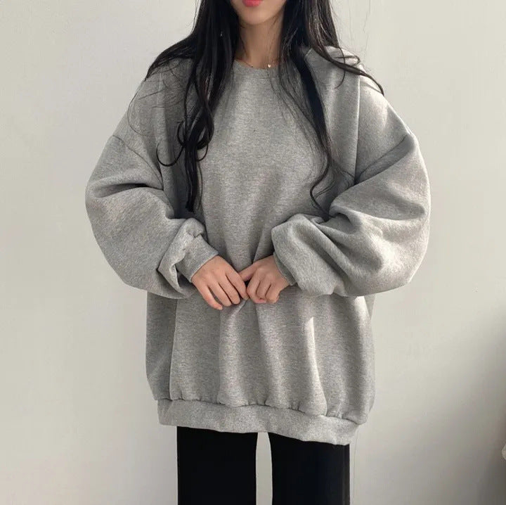 Heavy American Moon Plus Size Long Sleeve Sweater