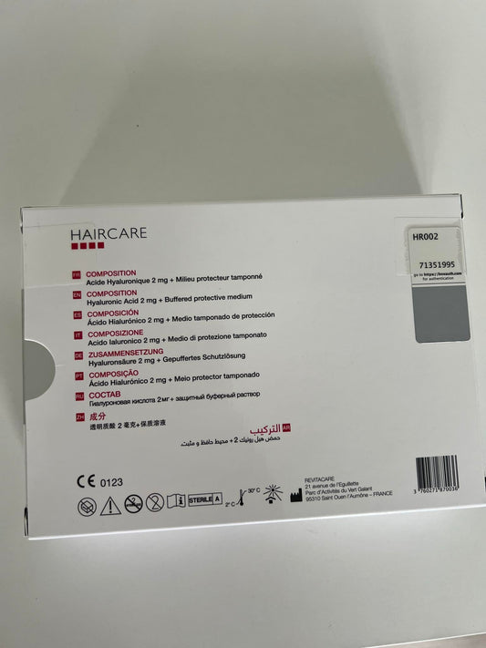 Revitacare Hair Care 10 x 5 ml – ger näring åt hår och hårbotten för mer glans och styrka – alla hårtyper – flytande