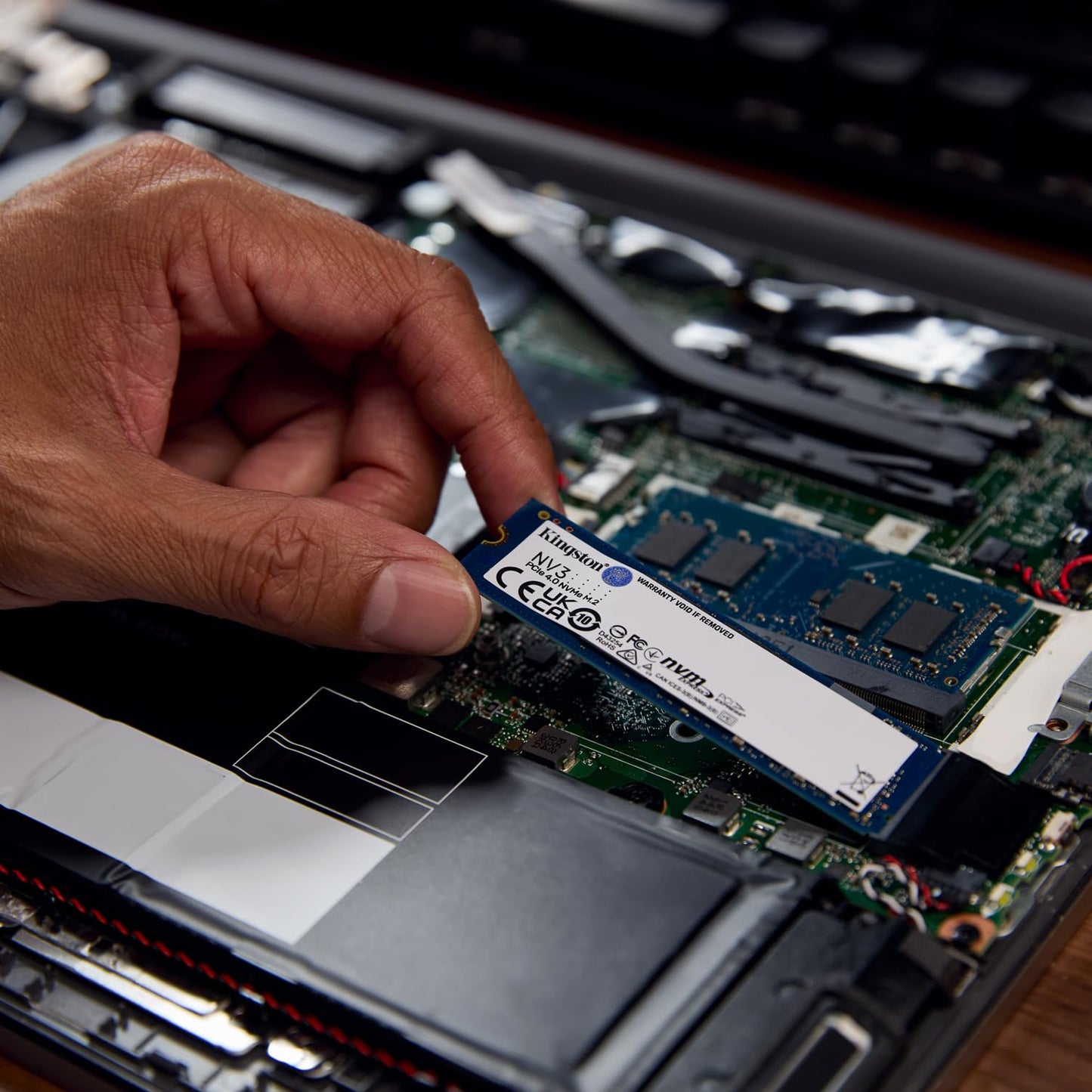 Kingston NV3 NVMe PCIe 4.0 Intern SSD 1 TB M.2 2280-SNV3S/1000G