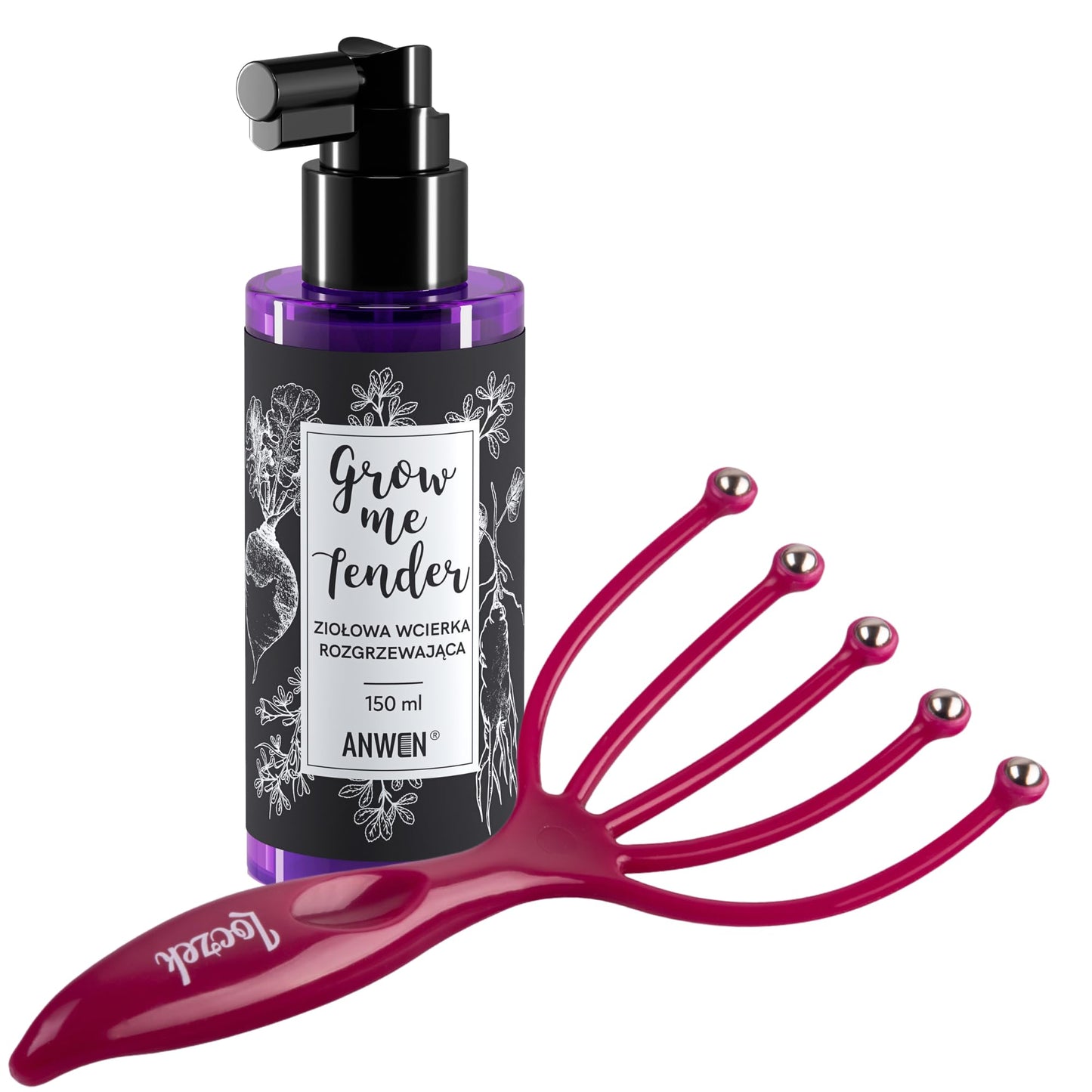 Anwen Grow Me Tender 150 ml Herbal Hair Loss Friction