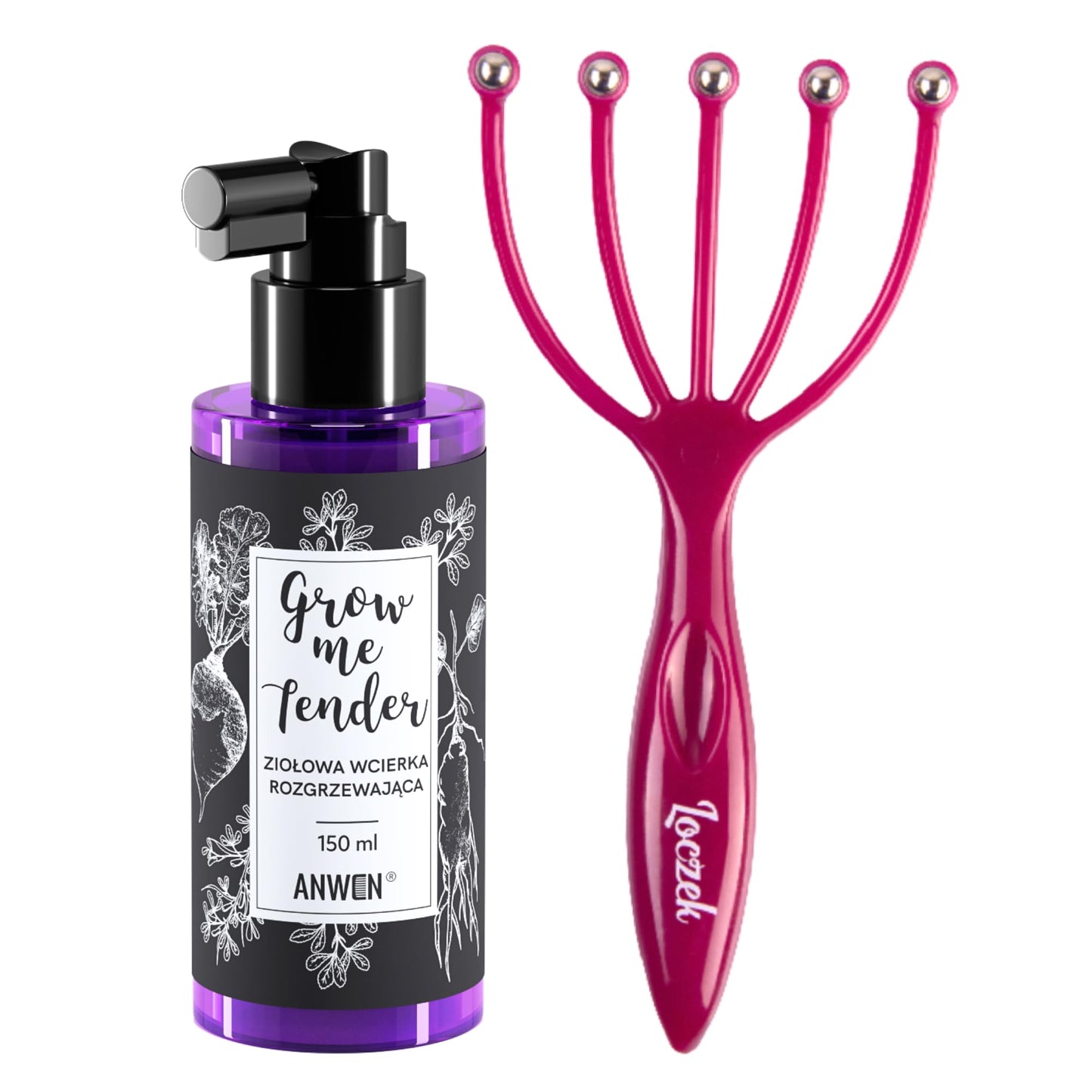 Anwen Grow Me Tender 150 ml Herbal Hair Loss Friction