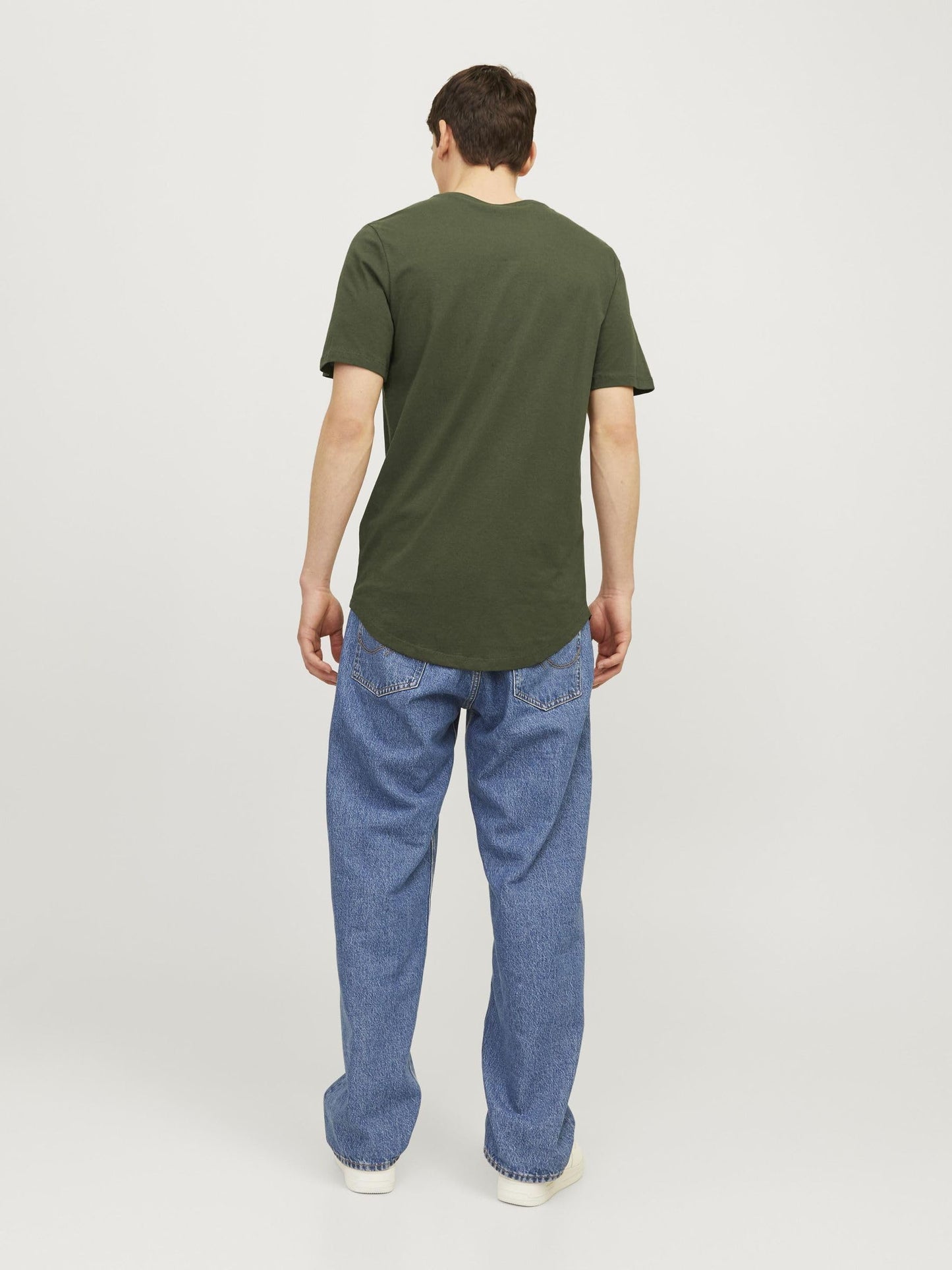 JACK & JONES herr Jjenoa Tee Ss Crew Neck Noos T-tröja
