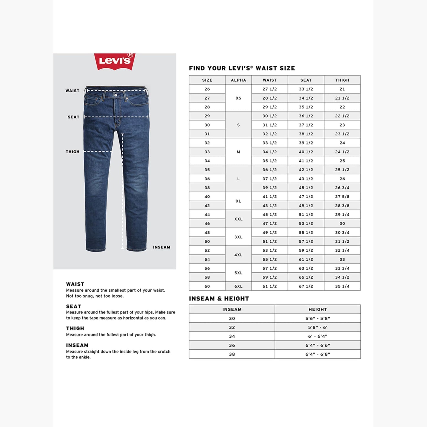 Levi's herr Jeans 541 Athletic Taper