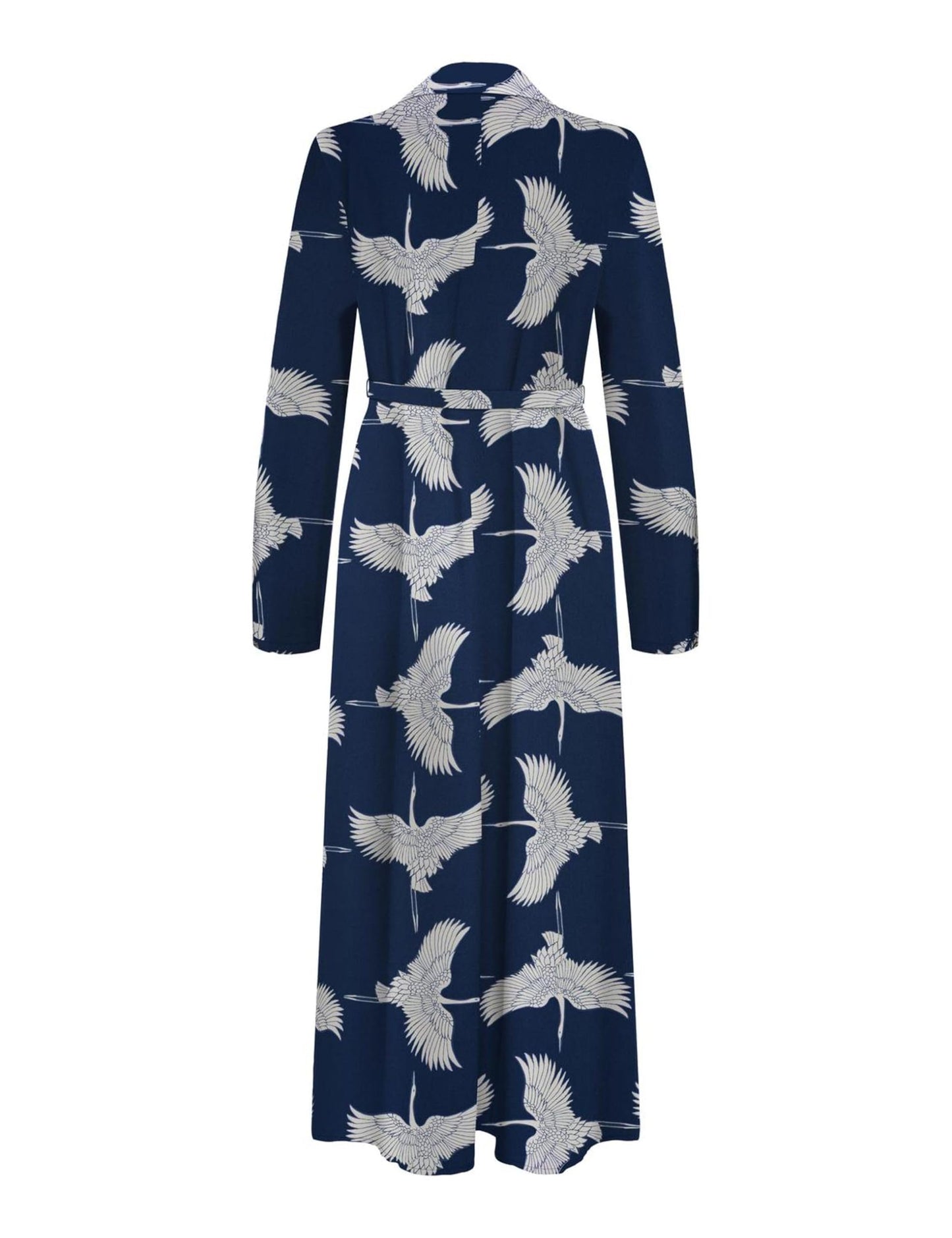 Onlnova Life Elite L/S Renna Long Dress, Blåa djup, L