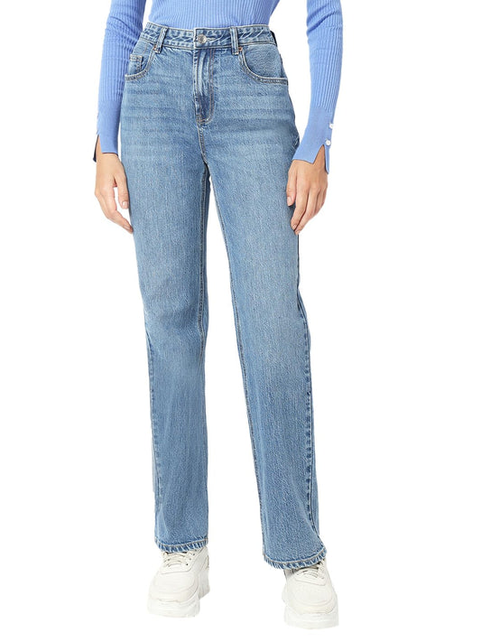 VERO MODA dam Raka jeans Vmtessa Hr raka jeans Li3114 Ga Noos