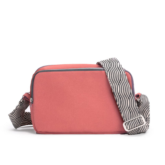 Eco Right Eco Right Crossbody Bag dam, kanvas axelväska dam med bomull justerbar rem crossbody bags