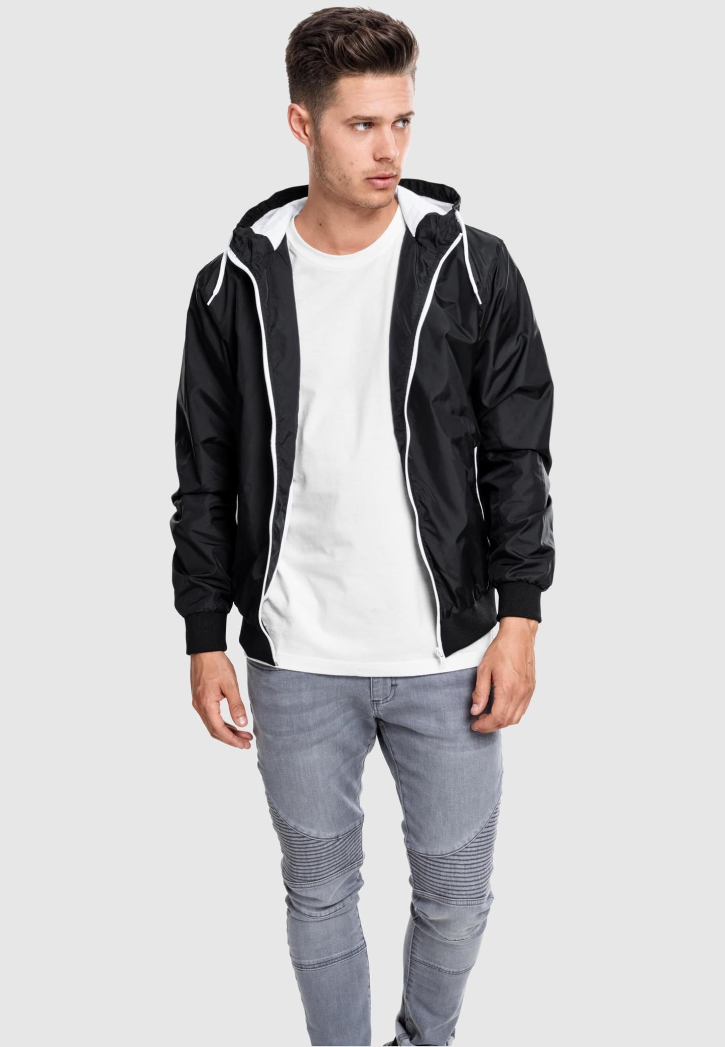 Urban Classics kontrast vindjacka herr