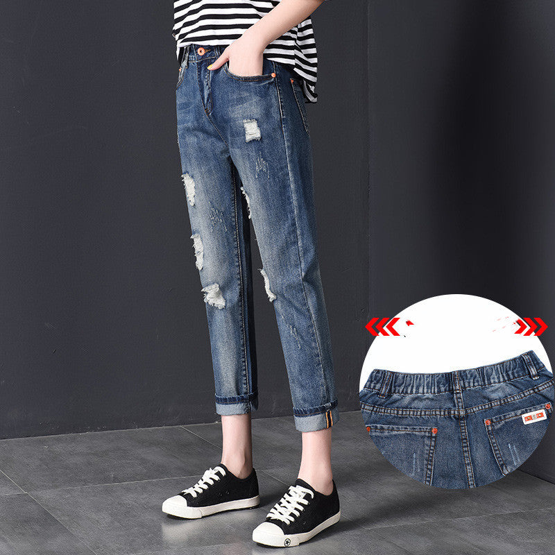 Small Nine-point Harlan Straight Daddy Pants Trend