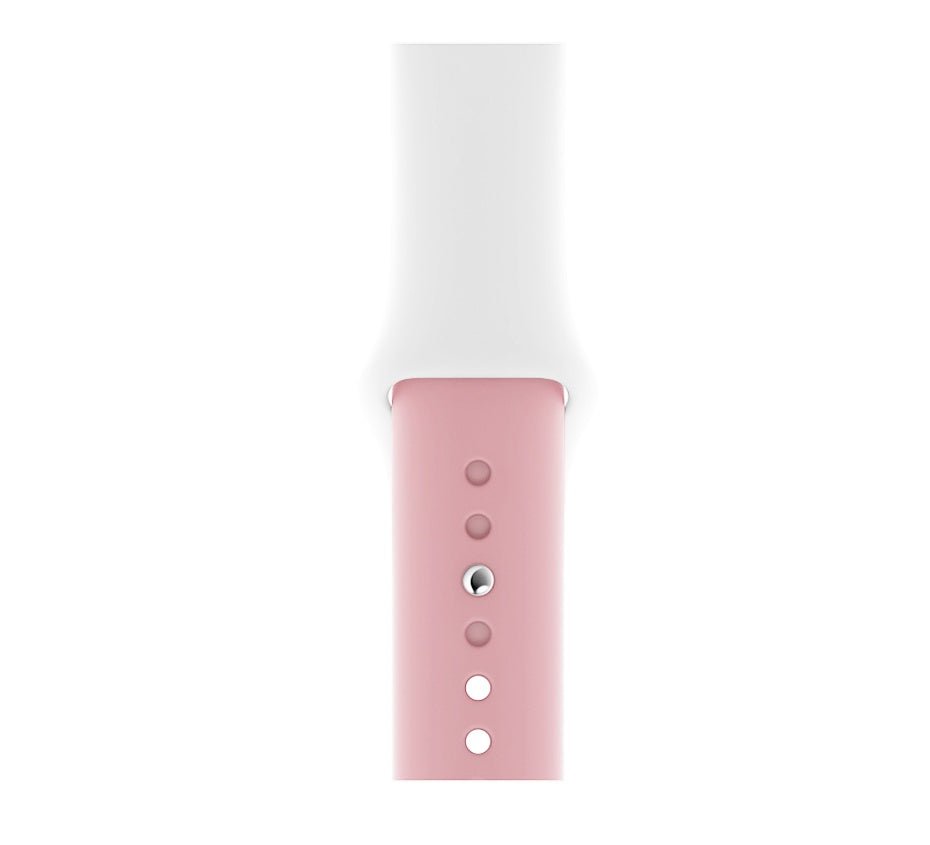 Monochrome mix and match silicone strap