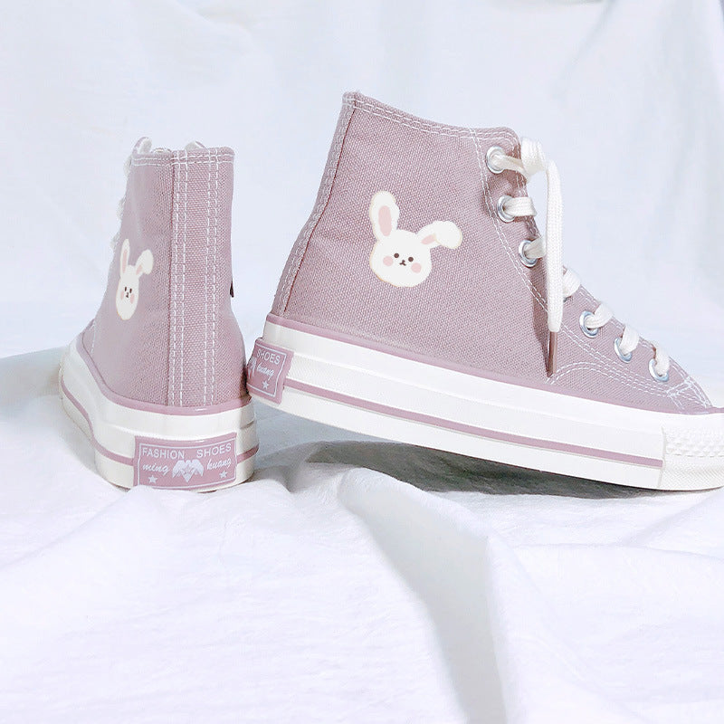 Girlfriends Canvas High Top Sneakers