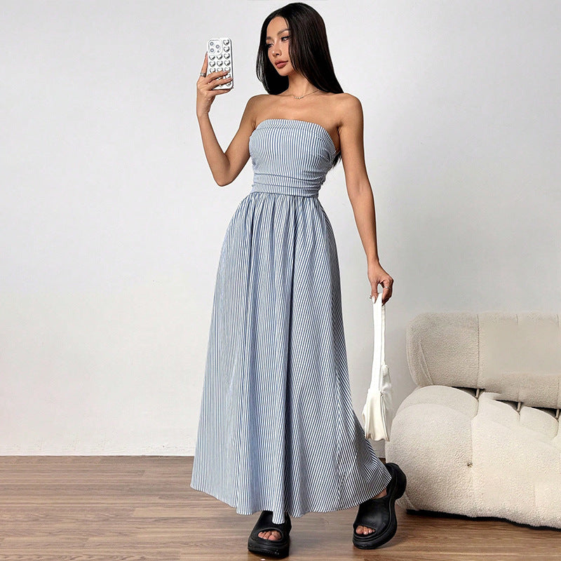 Long Pocket Dress For Women