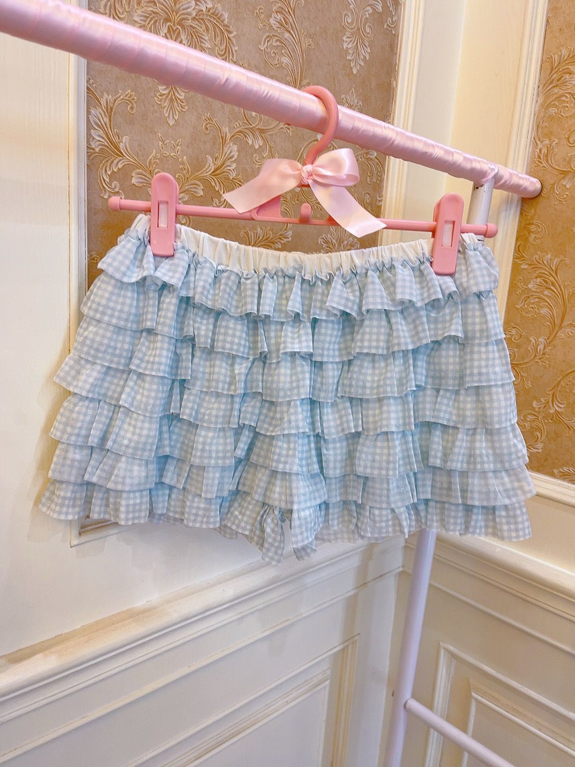 Ice Cream Lattice Multi-layer Cake Fungus Lace Mesh