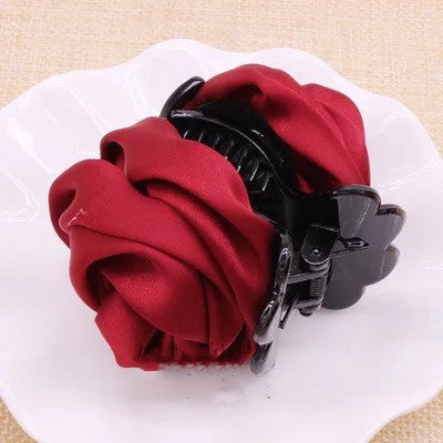 Rose flower clip