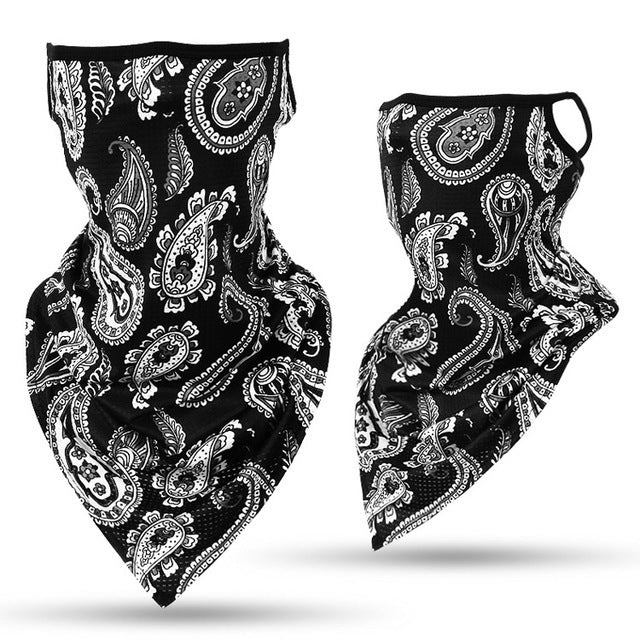 Windproof printed magic turban