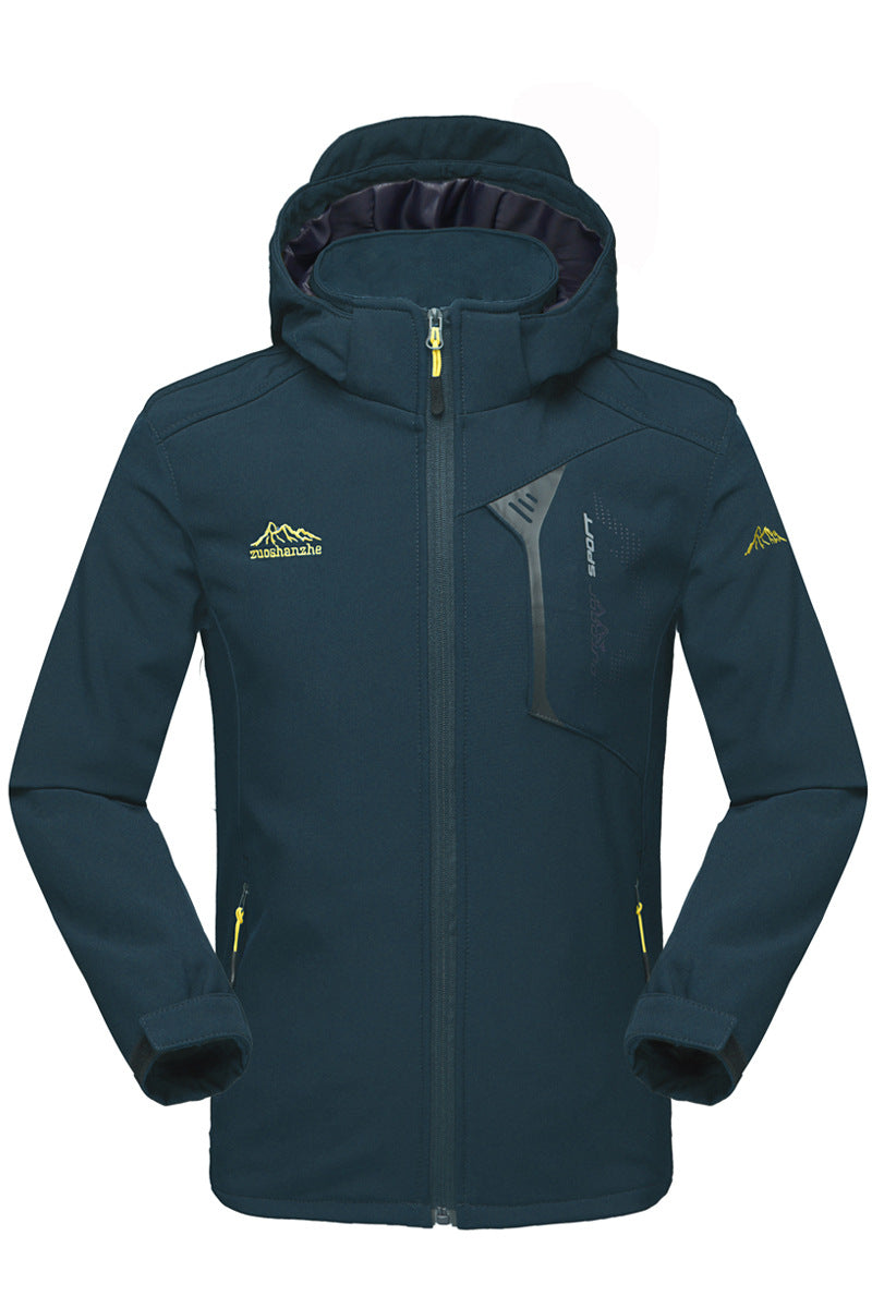 Outdoor Waterproof Warm Soft Shell Jacket