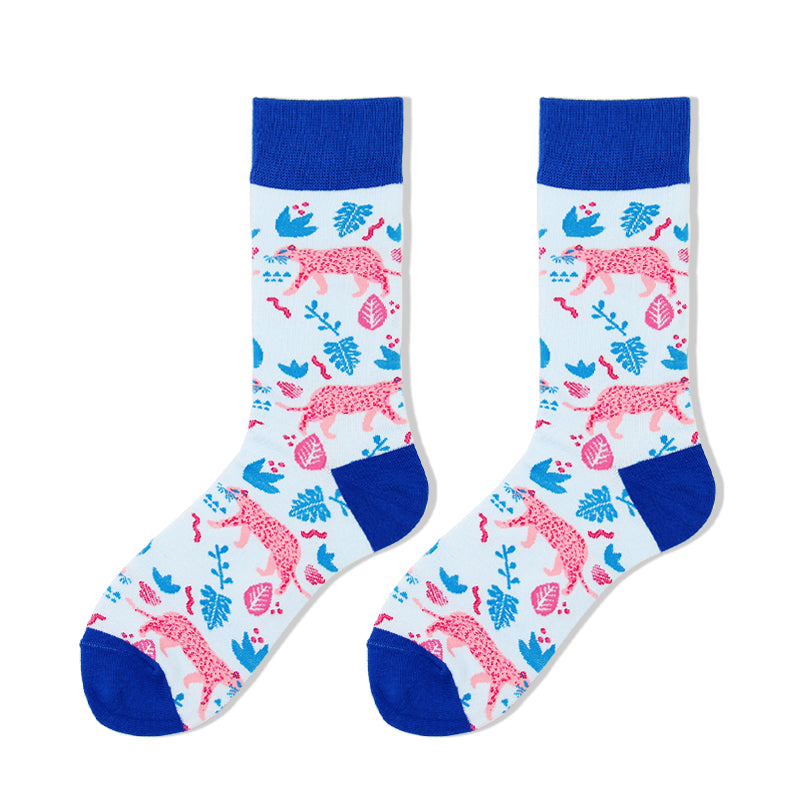 Stockings trendy sports socks mid-length socks
