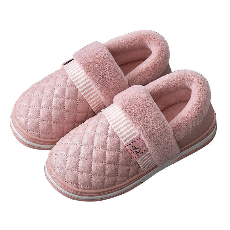 Waterproof Moon Cotton Slippers Women Bag With Autumn And Winter