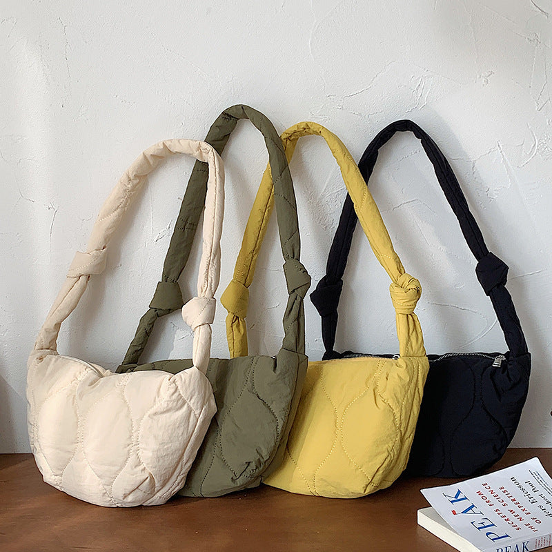Underarm Crossbody Bag Large Capacity Leisure Nylon Dumplings