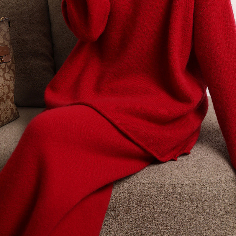 Women's Fashion Straight Casual Temperament Pants