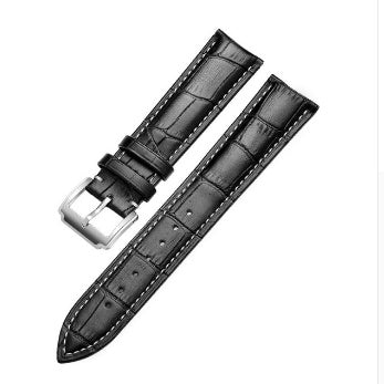 The first layer of leather watch with men's semi-thin universal leather strap female leather strap