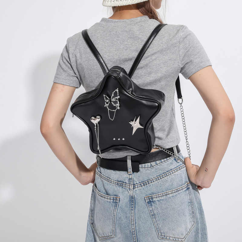 Women's Shoulder Messenger Bag Mini Backpack