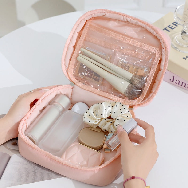 Women's Fashion New Puff Square Storage Bag